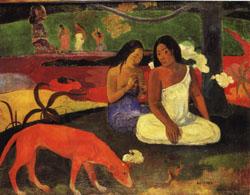 Paul Gauguin Arearea(Joyousness) China oil painting art
